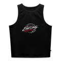 EAST//UNITY Globe Crop Tank - Women's Streetwear Graphic Crop Top - black