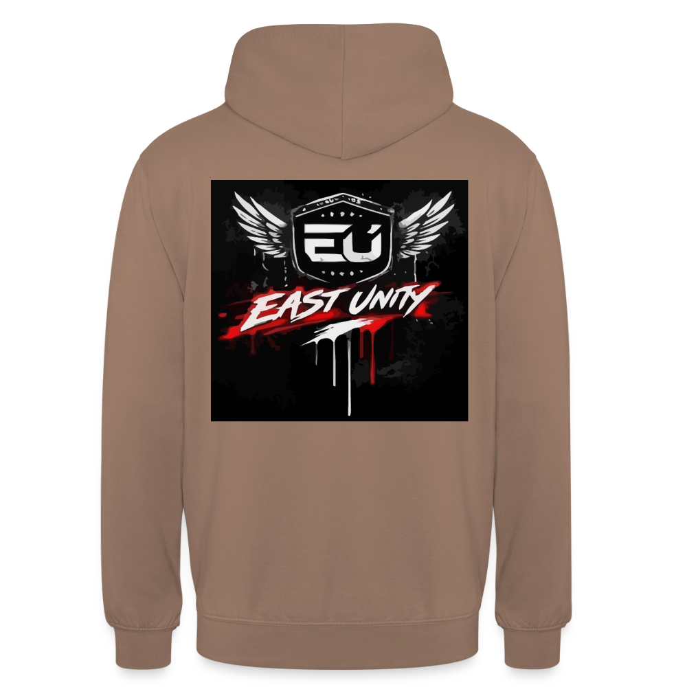EAST//UNITY Night Motion Hoodie - Street Graphic Pullover - mocha