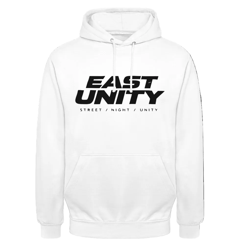 EAST//UNITY Classic Unisex Hoodie - white