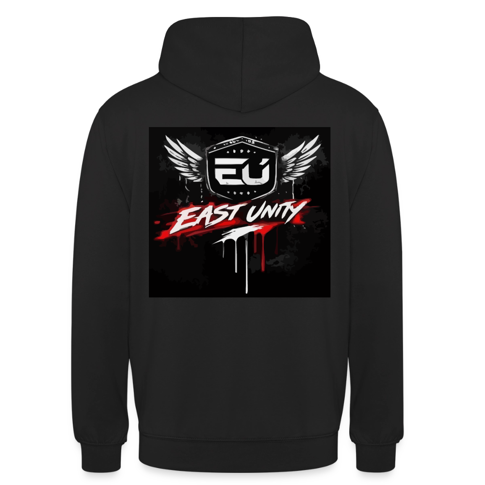EAST//UNITY Night Motion Hoodie - Street Graphic Pullover - black