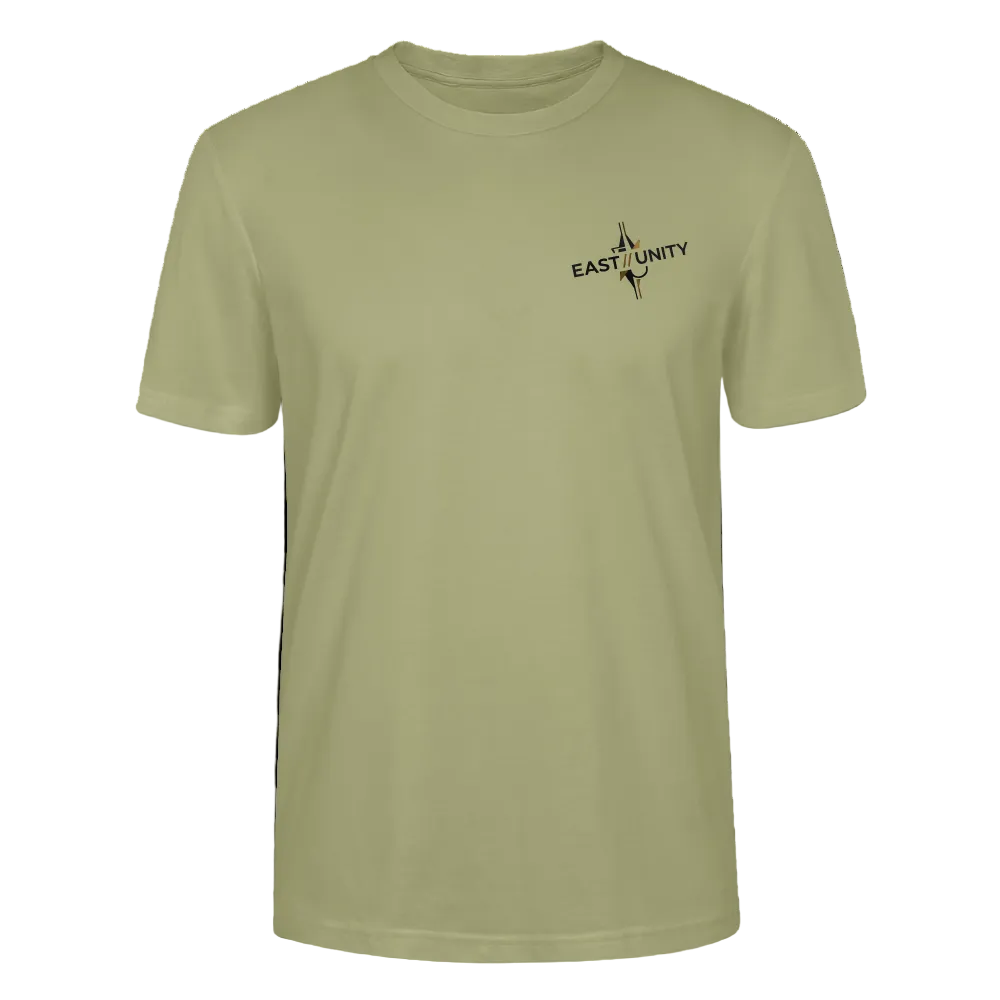 EAST//UNITY Logo T-Shirt - Minimal Streetwear Tee - sage